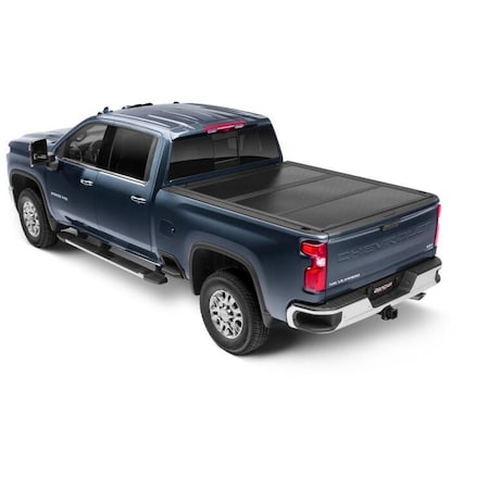 Undercover Tri-Fold, Non-Lockable, Black Semi-Gloss Textured, Black, Aluminum FX11026